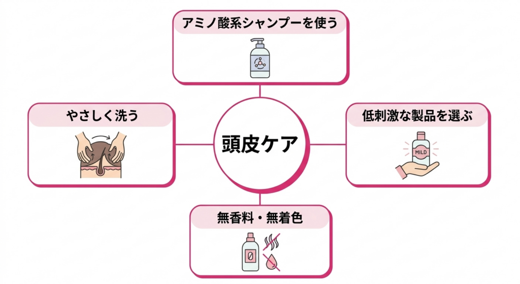 脱毛中の頭皮ケア — 保湿ローションの使い方と冬場の乾燥対策