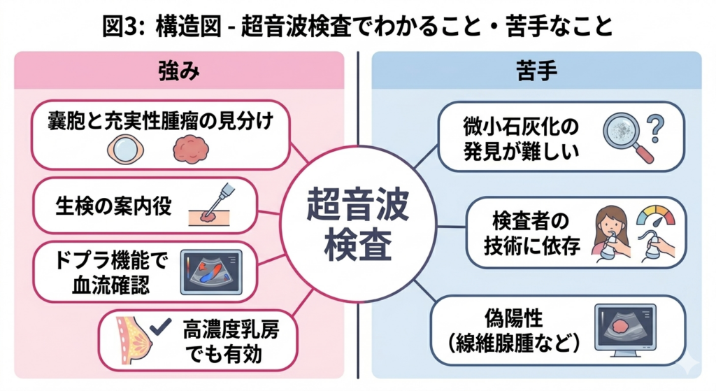 超音波検査の偽陽性と精密検査による心身の負担について